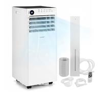 Climatiseur Mobile 9000 BTU 2,5kW Wifi 4 en 1 R290 COSTWAY-Refroidissement,Déshumidificateur,Ventilateur,Mode Nuit-Kit Fenêtre-42㎡