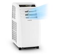 Climatiseur mobile avec évacuation - Klarstein - 10000 BTU - Fonction ventilateur & déshumidificateur - Blanc