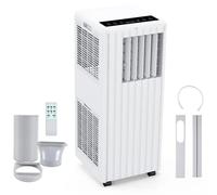 Climatiseur mobile - Climatiseur portable - Ventilateur - Déshumidificateur - 9000 BTU - Capacité de déshumidification de 42 litres