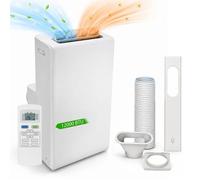 Climatiseur mobile - GÉNÉRIQUE - 12 000 Btu - Wi-Fi connecté - 3,52 kW (froid/chauffage) - 35 m²