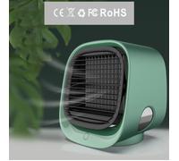 Climatiseur Mobile - JOULLI - Mini - 4-en-1 - 300ml - 30dB - Vert