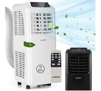 Climatiseur mobile Klarstein 7000 BTU - Ventilateur - Déshumidificateur - Refroidisseur d'air 3 en 1 - Blanc