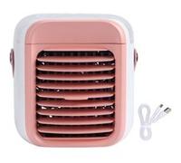 Climatiseur Mobile mini refroidisseur d'air de bureau ventilateur (rose)