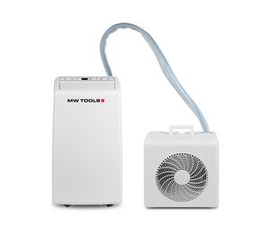 Climatiseur mobile mini split réversible chaud/froid 3,5 kW 12000 BTU WiFi avec unité extérieure portable et technologie Inverter MW Tools MSA120