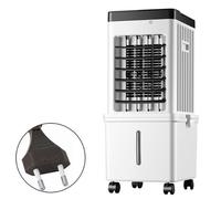 Climatiseur Mobile Portable 15L avec Télécommande, Rafraîchisseur d'Air Silencieux et Économique, Blanc
