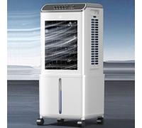 Climatiseur Mobile Portable Refroidisseur d'air avec Ventilateur Humidificateur, 3 Modes, 3 Vitesses, 24H Minuterie, Oscillation 90°, Réservoir 10L pour Camping et Chambre