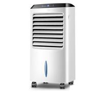 Climatiseur Mobile Portable Refroidisseur d'Air Évaporation Portable avec Écran 3 Modes & 3 Vitesse Minuteur 8H 10L Grand Réservoir d'Eau Ventilateur Refroidisseur d'Air Sans Évacuation pour Maison