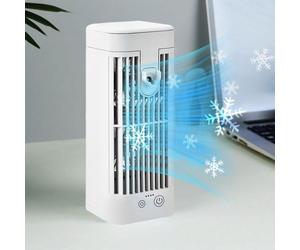 Climatiseur Mobile Portables ,Clim Portable Rechargeable USB Petit Humidificateur Air