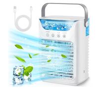 Climatiseur mobile, refroidisseur d'air, ventilateur, conception portable 4-en-1