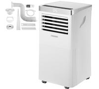 Climatiseur mobile - Régulateur de climat - Refroidissement de pièce - Contrôle via application - 9000 BTU - Blanc