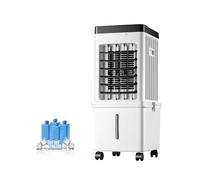 Climatiseur Mobile Reversible avec Roulettes Pivotantes Universelles, Réservoir D'eau de 15 L Et Trois Vitesses de Ventilation pour Chambre, Chambre D'étudiant, Bureau