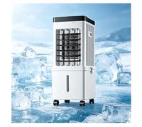 Climatiseur Mobile Reversible avec Roulettes Pivotantes Universelles, Réservoir D'eau de 15 L Et Trois Vitesses de Ventilation pour Chambre, Chambre D'étudiant, Bureau