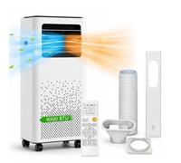 Climatiseur mobile réversible - GÉNÉRIQUE - 9000 BTU - R290 - Monobloc - 63 dB