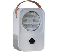 climatiseur mobile sans évacuation,650 ml Grand réservoir d'eau,brume glacée Réfrigération,portable,Travail et domicile,Blanc