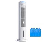 Climatiseur Mobile sans Évacuation, Commandes Tactiles, 60W, Minuterie 12 H