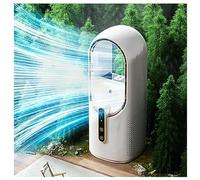 Climatiseur Mobile sans Évacuation Rechargeable USB | avec Humidificateur, Silencieux, Portatif, Ventilateur De Table, Plus Sûr pour Les Enfants