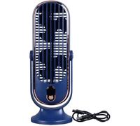 climatiseur mobile sans évacuation,tour silencieuse réglable 5 vitesses avec écran LED,Flux d'air grand angleMaison bureau(bleu)