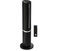 Climatiseur mobile - Ventilateur refroidisseur d'air - Rafraîchissement estival - Sans tuyau d'évacuation - 109 cm - Noir