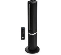 Climatiseur mobile - Ventilateur refroidisseur d'air - Rafraîchissement estival - Sans tuyau d'évacuation - 109 cm - Noir