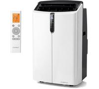 Climatiseur Mobile WiFi 14000BTU R290 COSTWAY 5 en 1 Chauffage Refroidissement Ventilation Déshumidificateur Mode Sommeil-70 m²