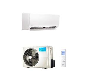 Climatiseur monosplit mural Midea 24 000 BTU efficacité énergétique avec télécommande, gaz R32