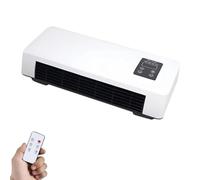 Climatiseur Mural, Mini Climatiseur Split Portable avec Télécommande, Minuterie Intelligente de 8H, Système de Climatisation, Clim Mobile Réversible pour Chambre ，Salon et Bureau (A-42x18x12cm)