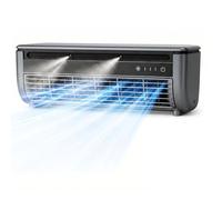 Climatiseur Mural, unité de climatisation Portable, Ventilateur de Refroidissement sans perçage pour Cuisine, Chambre à Coucher, Batterie de Charge sans Fil, unité AC pour Caravane, Camping, Bureau