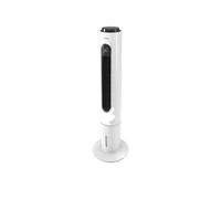 Olimpia Splendid Peler Tower, rafraîchisseur d'air portable, ionisation et humidification, 300 m³/h, 65 W, H 110 cm, blanc