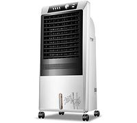 Climatiseur par évaporation Refroidisseur par évaporation de Type 3 Vents Purificateur humidificateur Refroidisseur d'air Mobile pour Marais idéal pour la Maison/Chambre/dortoir/Bureau
