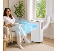 Climatiseur Portable 13000 BTU - Clim Mobile 4 en 1 Silencieuse 4000W