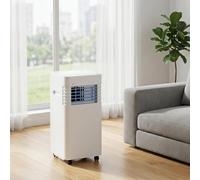 Climatiseur portable 14 000 BTU, unité écoénergétique avec kit d'installation de fenêtre, 2 vitesses de ventilateur, minuterie de 24 heures, refroidissement pour pièces jusqu'à 550 m²