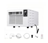 Climatiseur portable, 1876 BTU petite unité de climatisation avec télécommande, refroidissement et déshumidification double mode, 24H minuterie, 280W faible puissance, refroidisseur de point calme, cl