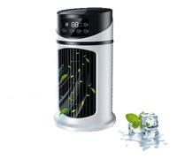 Climatiseur portable 3 en 1 - Belle commode - Rafraîchisseur d'air par évaporation - 6 vitesses - Minuterie 6 h