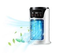 Climatiseur Portable 300ml - Rafraîchisseur 45W 3 vitesses - Minuterie 1-6h éclairage - Chambre bureau