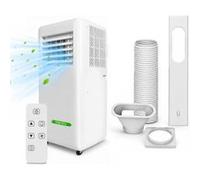 Climatiseur Portable 7000 BTU 750W Blanc 90x33x36 cm Blanc