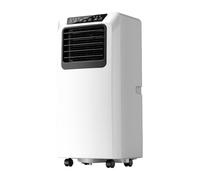 Climatiseur Portable 9 000 BTU avec Fonctions de Refroidissement, de déshumidification de Ventilateur, unité de climatisation Mobile avec Auto-évaporation, Mode Veille, minuterie 24 Heures, pour piè