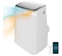 Cecotec Climatiseur Portable Force Clima 14750 Cold&Warm Connected. Télécommande, Wifi et Pompe à Chaleur, 14000 BTU, Écran LED, 5 Modes, 28 m2, Couverture