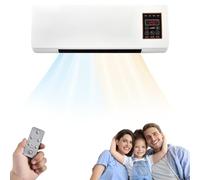Climatiseur Portable Climafy 2025 avec Télécommande, 12 000 Btu, Design Céramique Ptc, Refroidissement Et Chauffage Rapides, Température Constante Intelligente, pour la Maison Ou Le Bureau