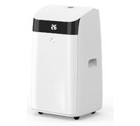 Climatiseur Portable, Climatiseur Climat Mobile 10000BTU, Fonction de Refroidissement Ventilation et Déshumidification 2 vitesses minuterie 24 Télécommande R290 Sans Unité Extérieure
