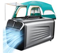 Climatiseur Portable De Camping Extérieure, 5200 Btu, Refroidissement Rapide Avec Déshumidificateur, Unité De Climatisation Tente, Pour Camping-Car, Voiture, Camion, Bateau Et Pêche 12V/220V