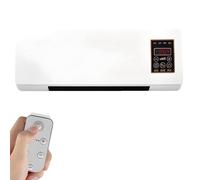 Climatiseur Portable Et Ventilateur Mural Sans Pales, Climatiseur Mural Split Max, Mini Système Split Ac/chauffage Silencieux à Refroidissement/chauffage Rapide Pour Chambre Et Salon #3