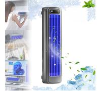 Climatiseur portable - HANDEIU - Mini - 3 vitesses - Silencieux - Fixation murale/pose bureau (Gris)