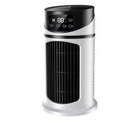 Climatiseur Portable, Mini humidificateur par évaporation Personnel avec Affichage numérique minuterie de 6 Heures, Ventilateur Silencieux pour la Maison, unité de climatisation Mobile