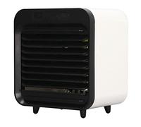 Climatiseur Portable, Mini Ventilateur de Refroidissement à 3 Vitesses Alimenté par USB, Petit Ventilateur de Refroidissement de Bureau avec Réservoir de 200 ML pour Chambre, Bureau,(Noir)