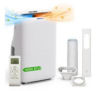 Climatiseur Portable - Mobile Connecté - 14000 Btu - Froid & Chaud - Wi-fi