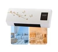 Climatiseur portable mural 2-en-1 2000 W | Refroidissement/chauffage naturel rapide | Ultra silencieux for les chambres(B)