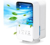 Climatiseur Portable - OMISOON - Mobile Silencieux 4 en 1 - 120° Oscillation - 700 ml - Blanc