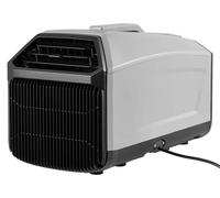 Climatiseur portable pour camping, 3340 BTU, unité de climatisation pour tente avec tuyau, télécommande et contrôle tactile, réglage de la température de 16 à 32 °C, débit d'air élevé de 150 m³/h, fai