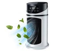 Climatiseur Portable - Rafraîchissant Silencieux - Réservoir 300ml minuterie 6h sans pales brumisateur - Bureau salle bain