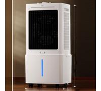 Climatiseur Portable, rafraîchisseur d'air par évaporation avec réservoir de 25 L, 3 Vitesses, minuterie 12 h, Conception sans fenêtre pour la Maison, Le Bureau, Le Garage - Ventilateur de r